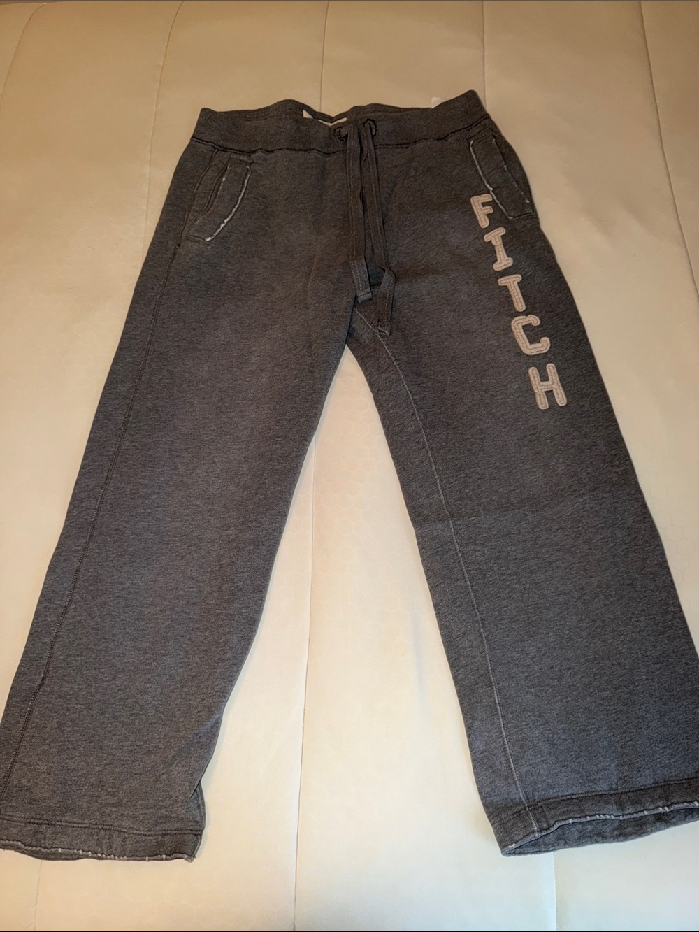 Abercrombie & Fitch Charcoal Gray Men's Sweatpants